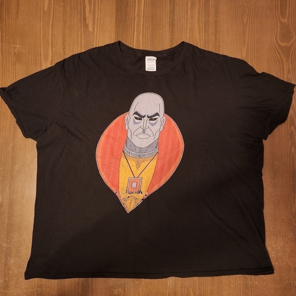 Vtg G.I. Joe Cobra Destro T Shirt Black Graphic Print T Mens Sz 3XL 100% Cotton